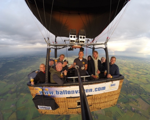 Licor 43 Ballonvaart met BAS Ballon vanaf Apeldoorn